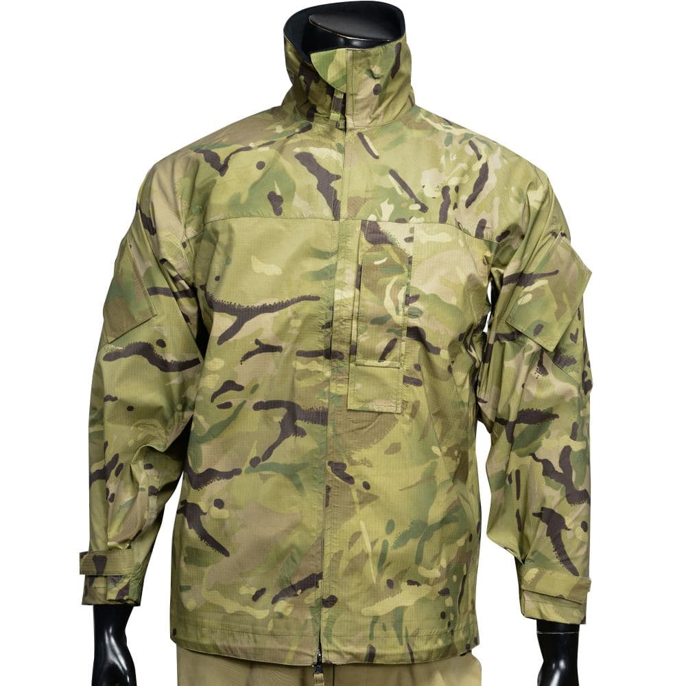 イギリス軍放出品 フィールドジャケット MTP迷彩柄 ナイロン製 防水 リップストップ生地