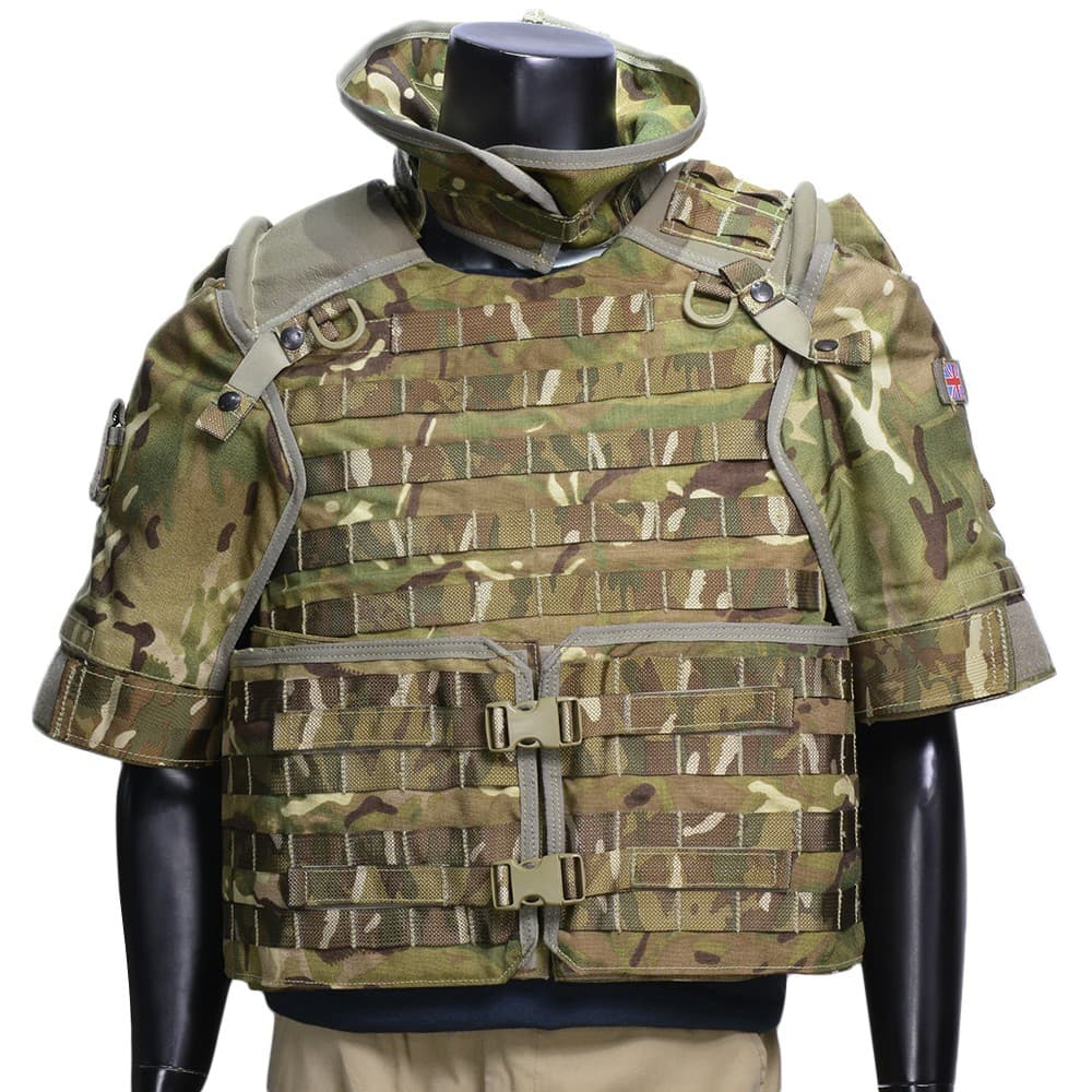 ミリタリーショップ レプマート / イギリス軍放出品 オスプレイ MK4 ボディアーマーセット MTP迷彩