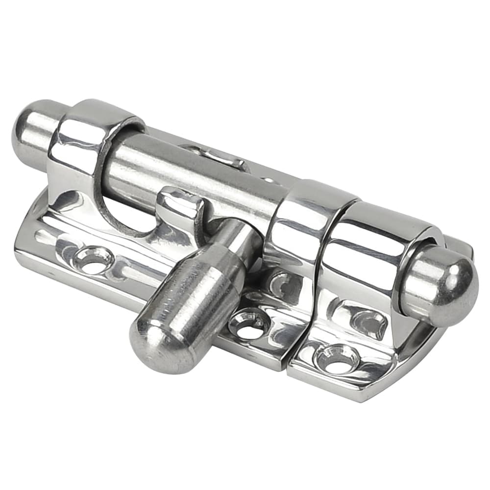 スライドラッチ 丸落とし ドアロック 扉固定金具 ステンレス製