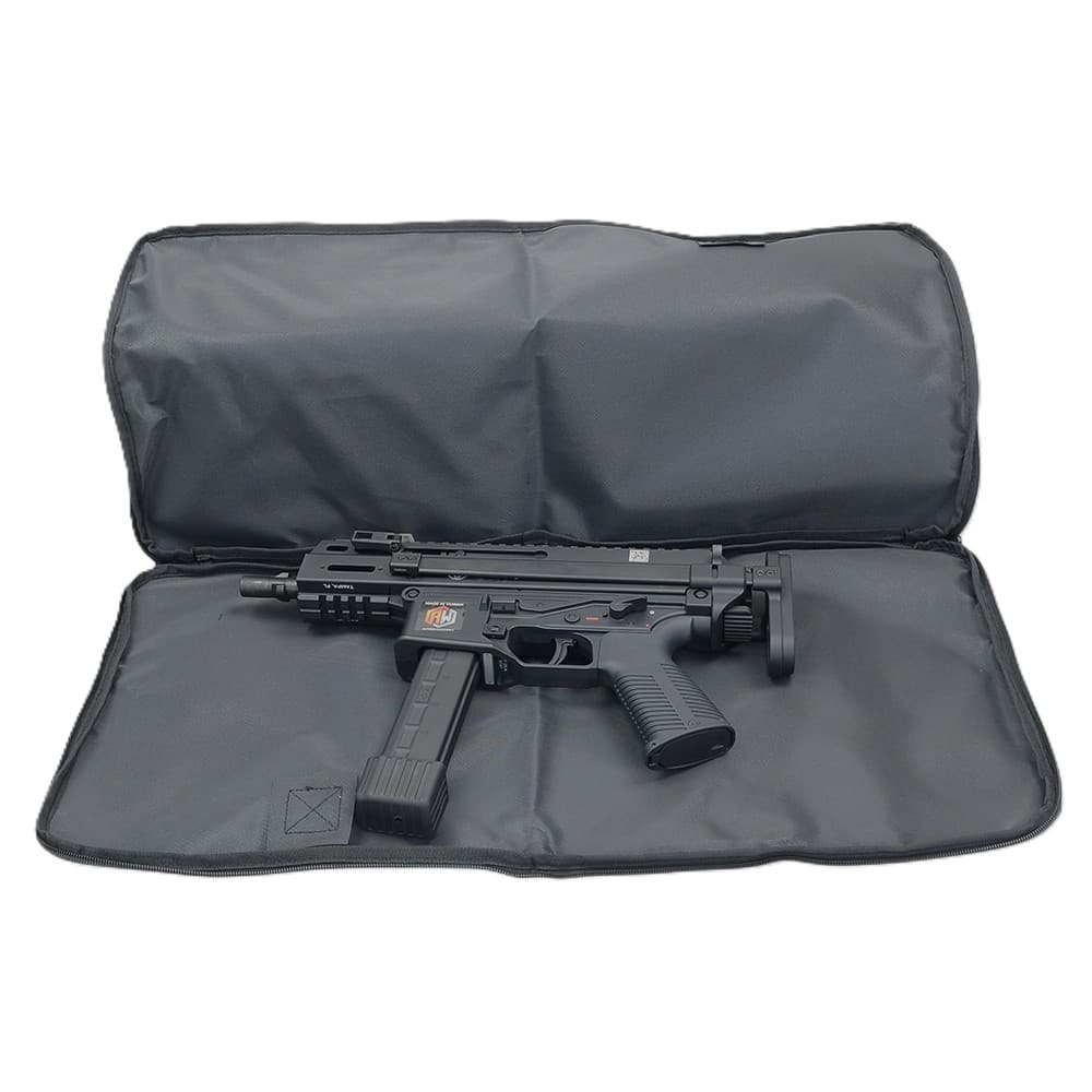ソフトガンケース 1丁用 〜60cm ショルダーストラップ付き ブラック