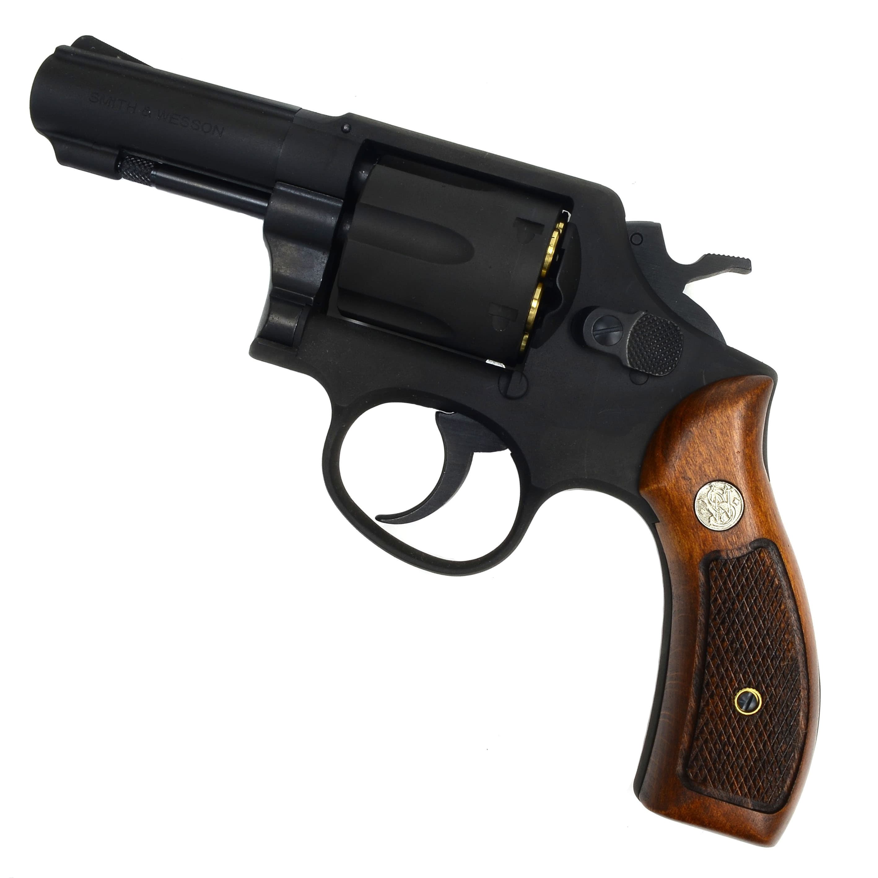 マルシン ガスガン M10 3インチ ブラック HW 木製グリップ 072517