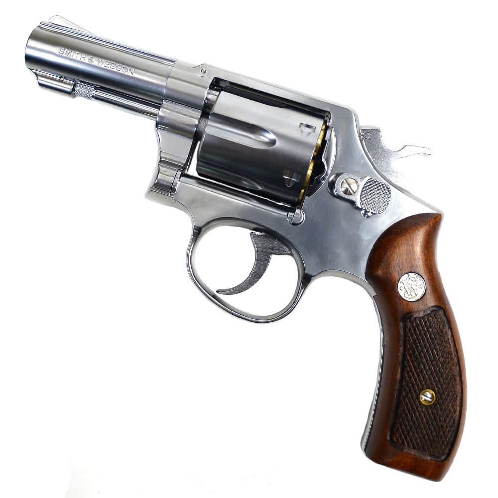 マルシン ガスガン M64 3インチ シルバー ABS 木製グリップ 072519