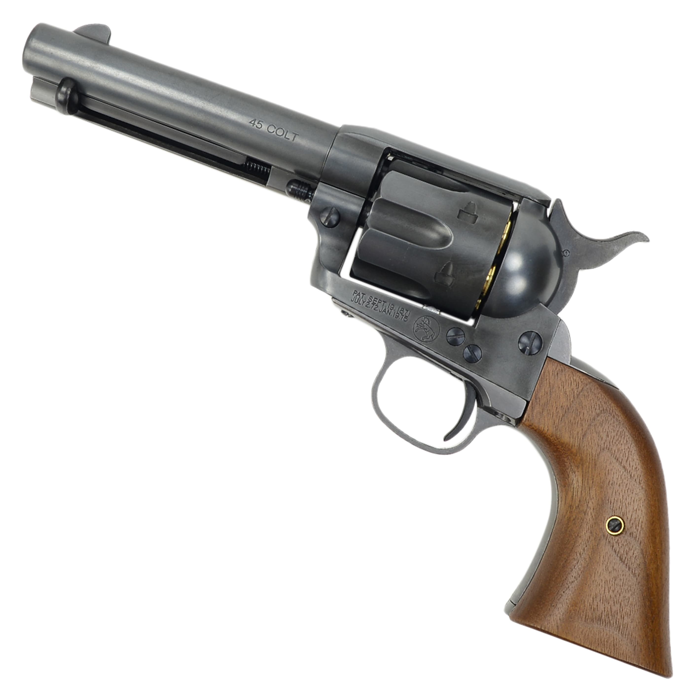 マルシン ガスガン コルト SAA45 シビリアン 4.75インチ エクセレントHW 木製グリップ 102512