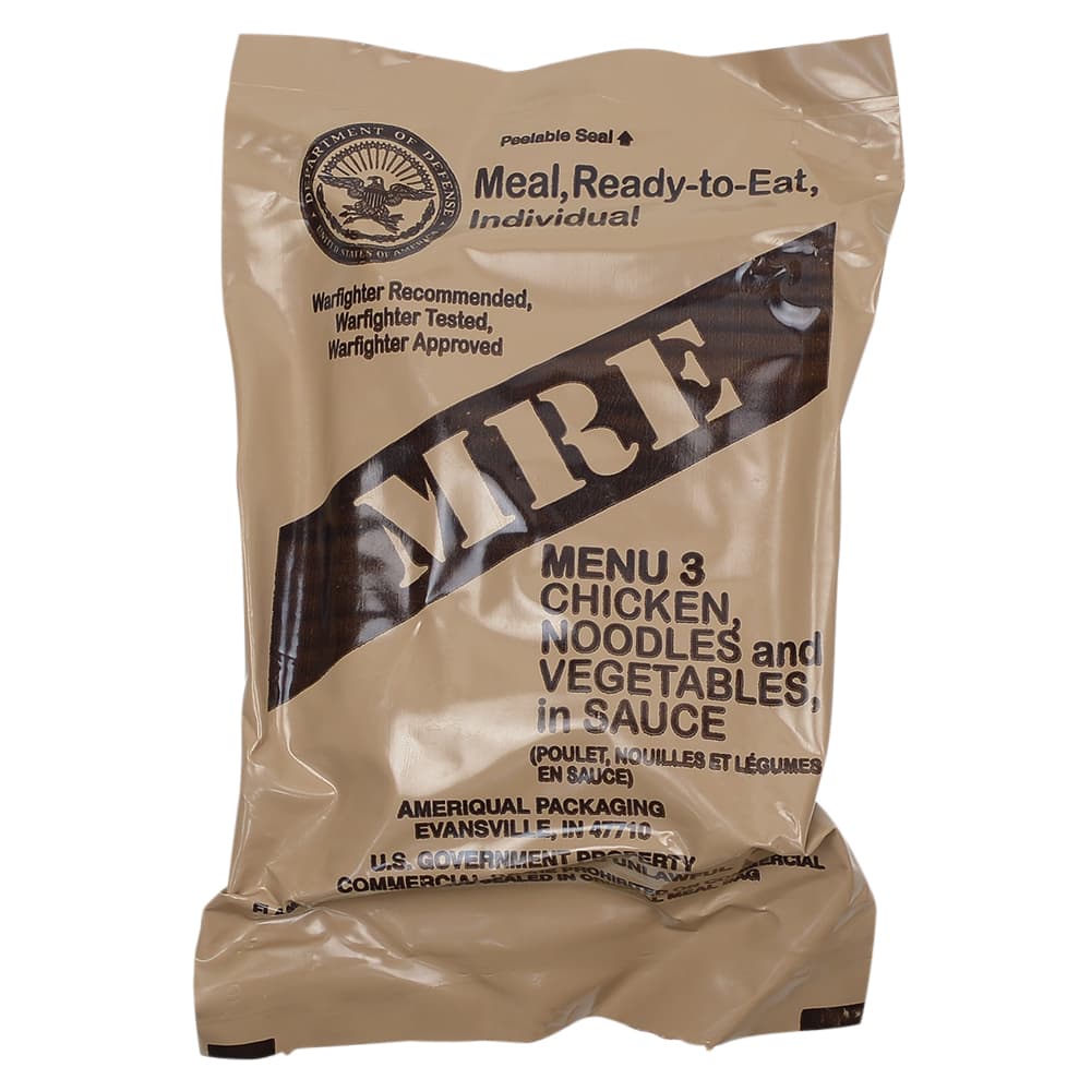 米軍放出品 MREレーション 戦闘糧食 観賞用