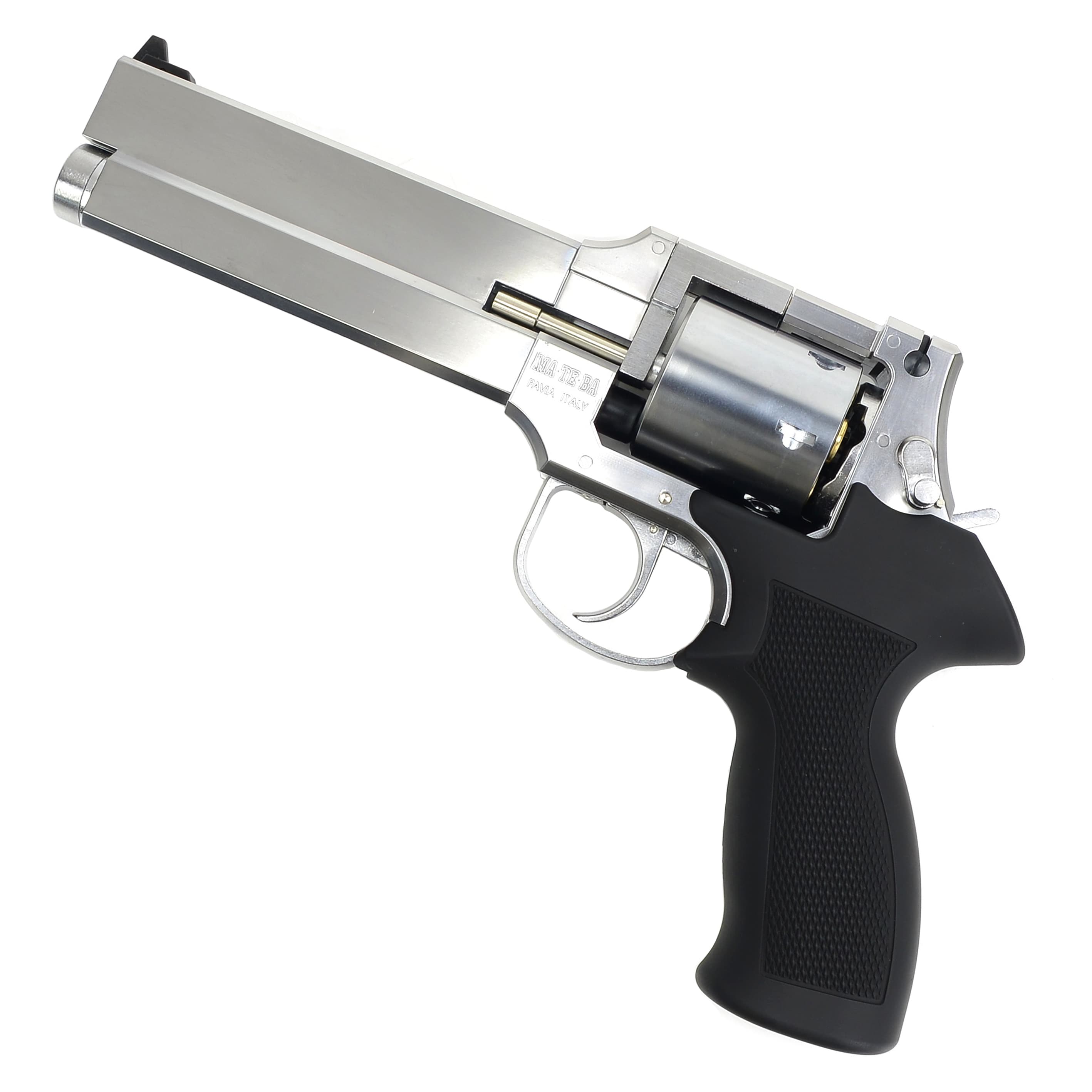 マルシン ガスガン MATEBA マテバ Xカートリッジ 6インチ シルバーABS ラバーグリップ 122504