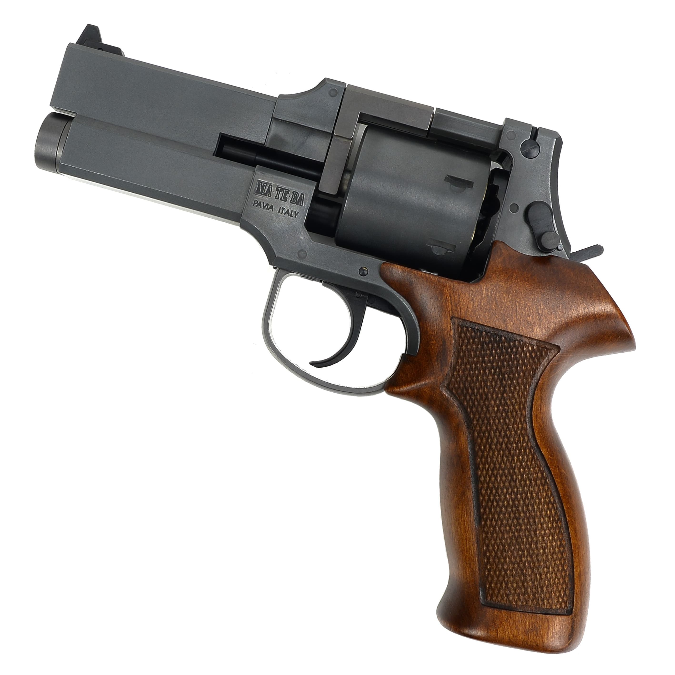 マルシン ガスガン MATEBA 4インチ エクセレントHW 木製グリップ 122530