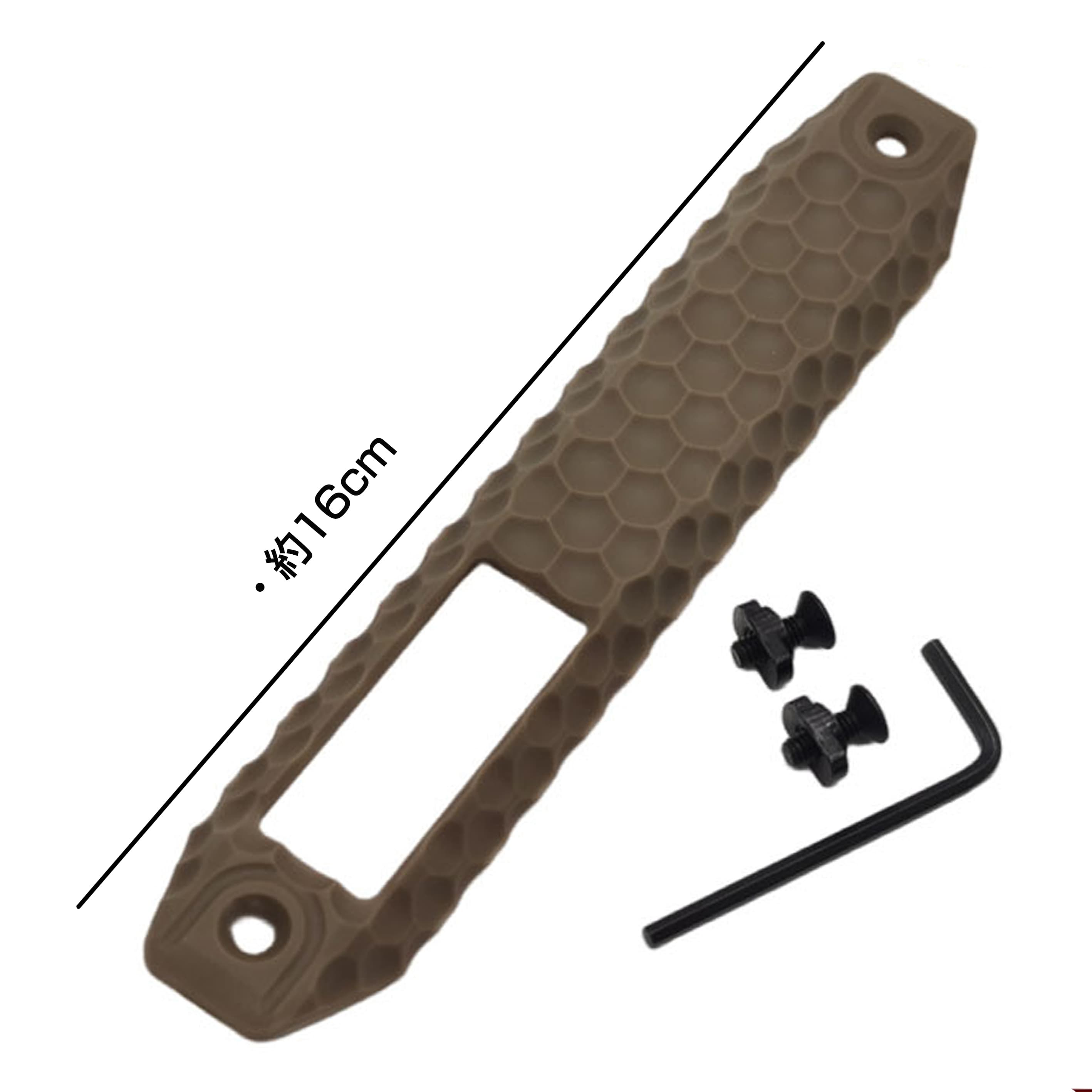 レールパネル M-LOK & KEY規格対応 XOS レールパネル 1スロット穴