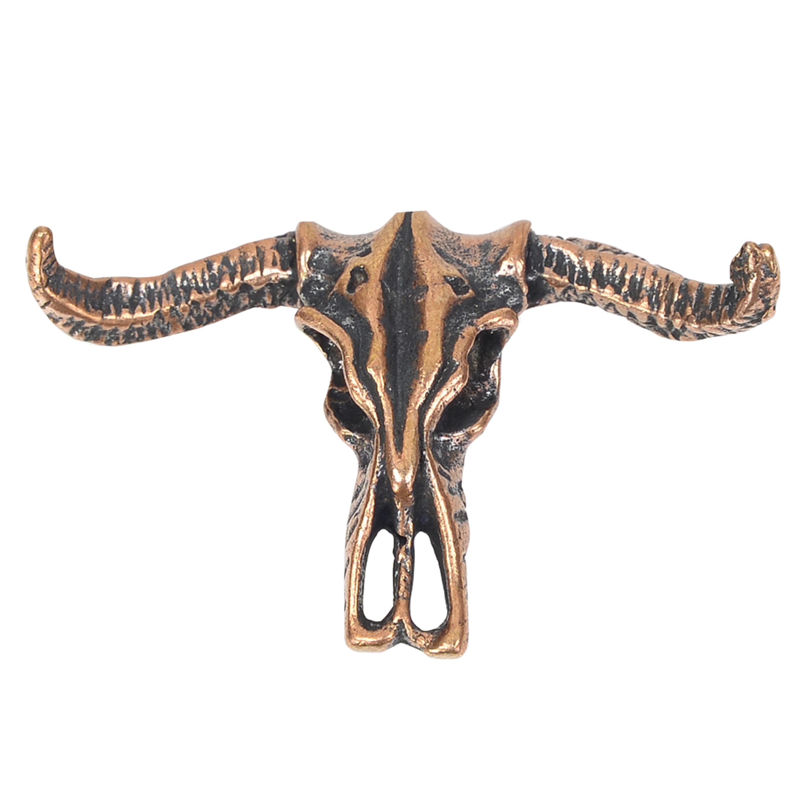 コンチョ Bull horns 牛角 40mm 小物用金具