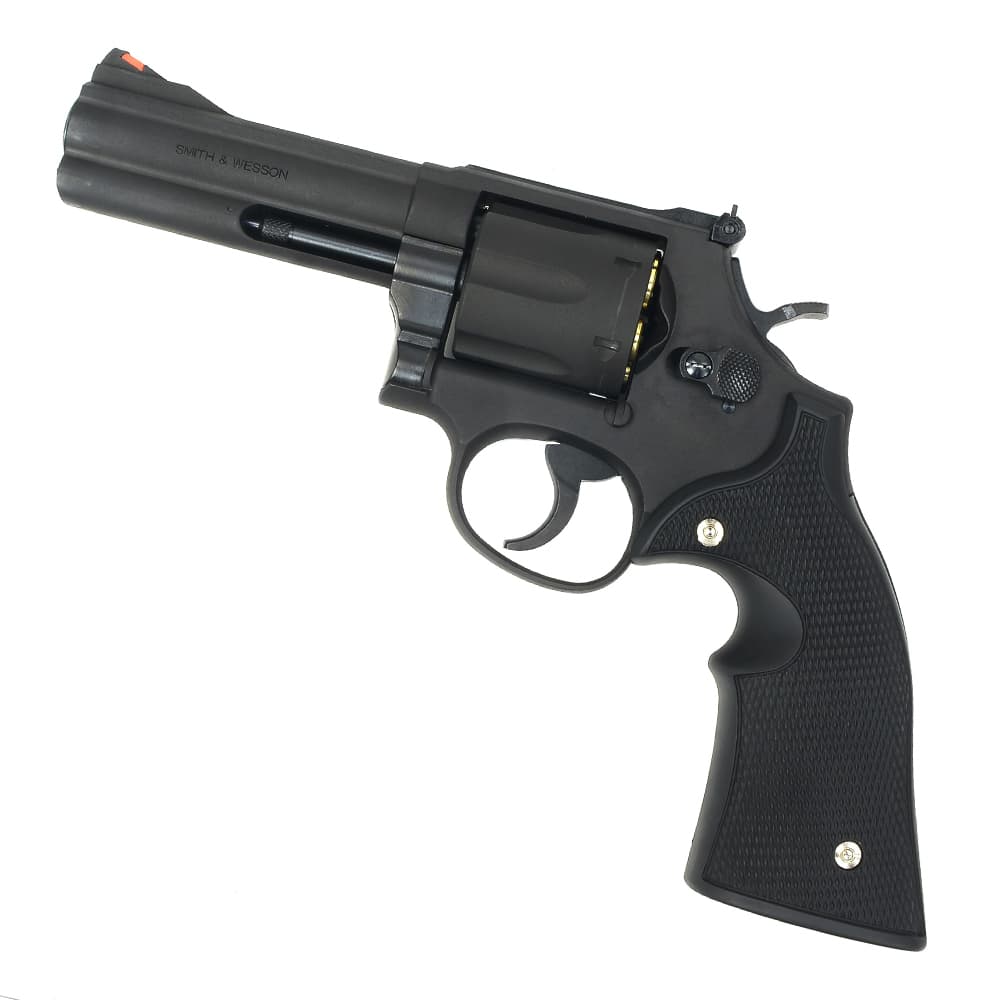マルシン ガスガン S&W M586 ブラックHW DAVISラバー調グリップ 082602