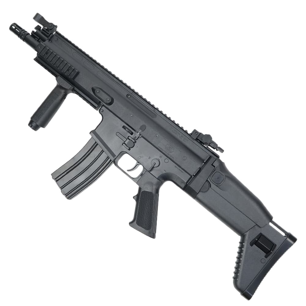 CROWN MODEL エアーコッキングライフル FN SCAR L 10才以上用 13861