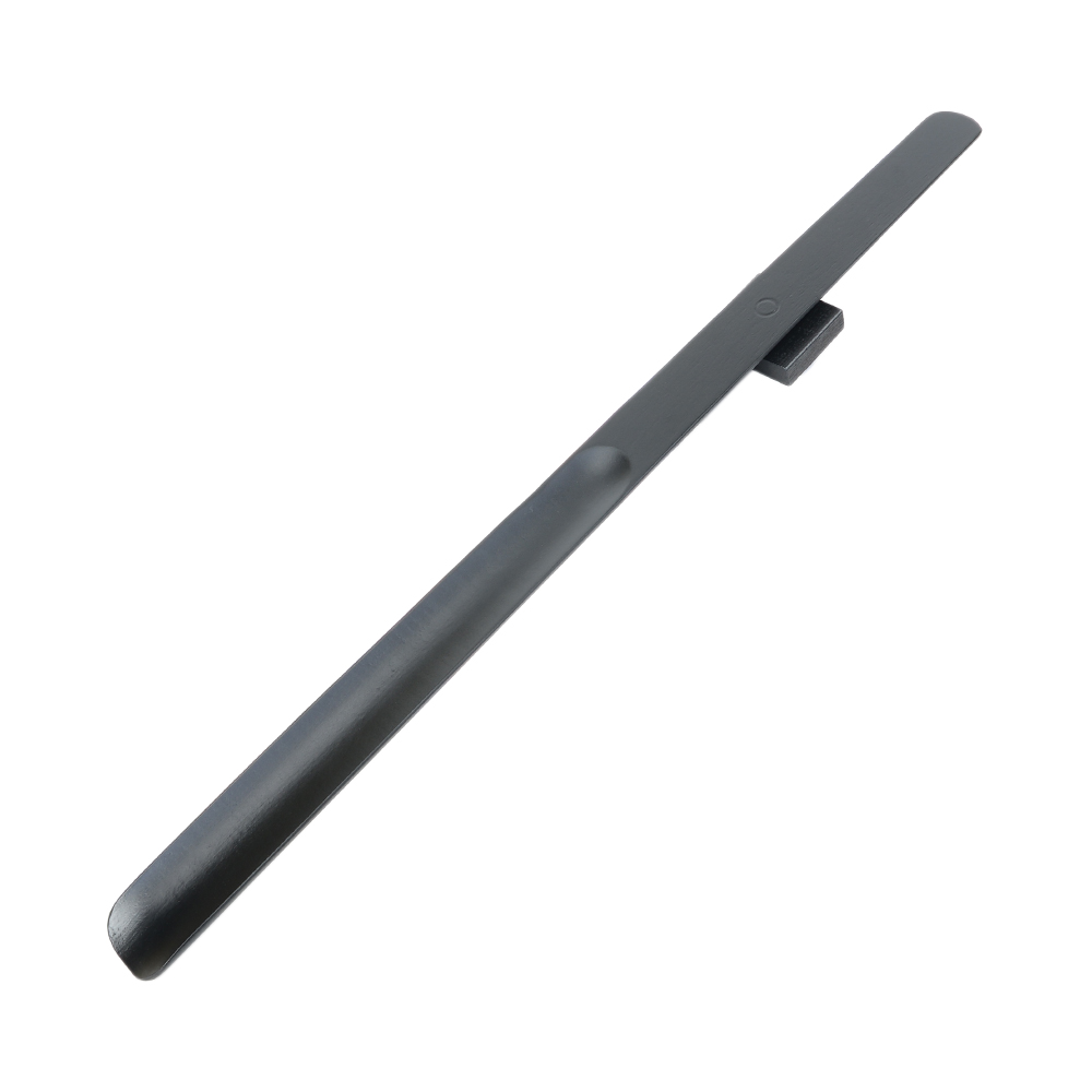 靴べら 55cm マグネット付き 木製 ロング ブラック
