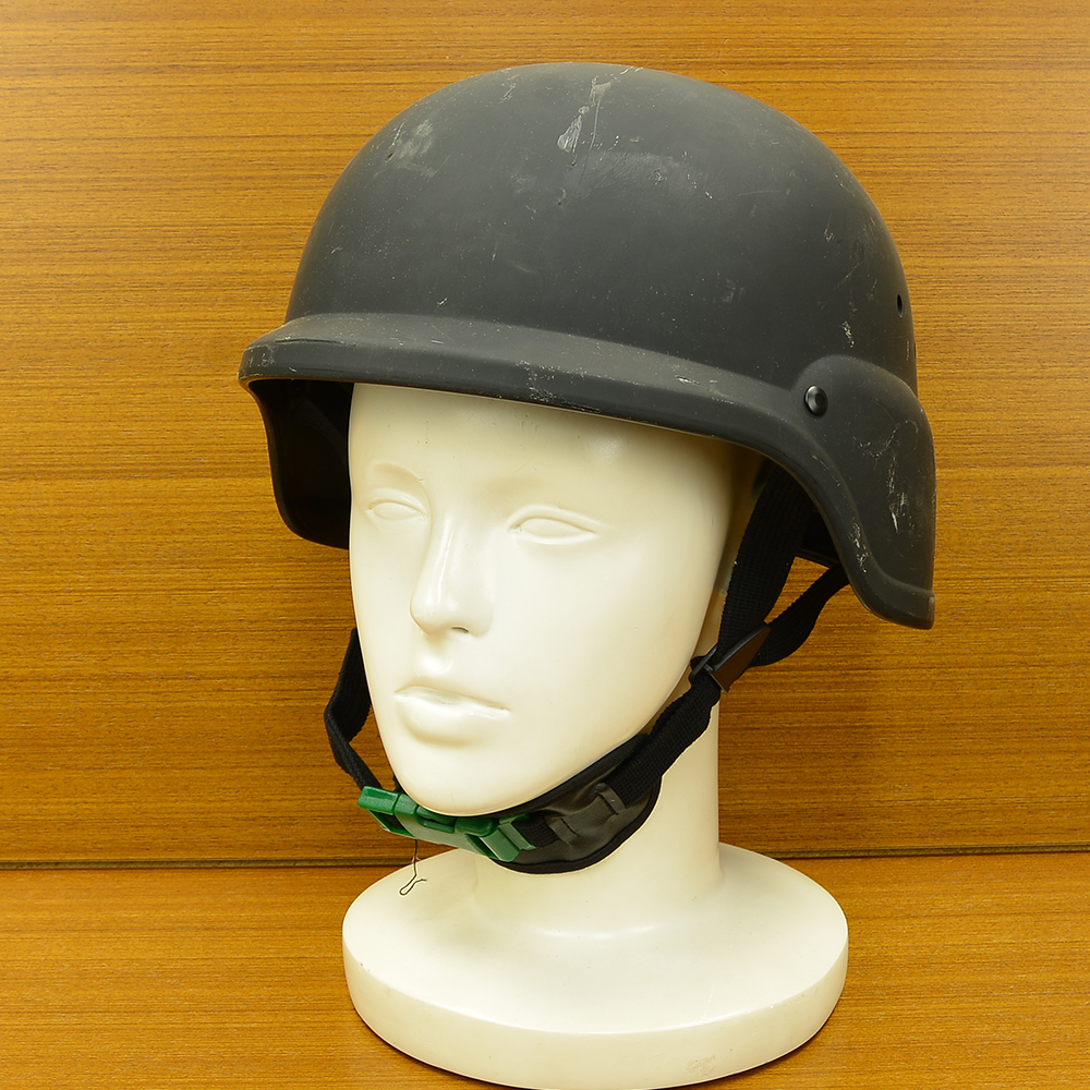 イギリス軍放出品 ヘルメット カデット Mk7型訓練用 プラスチック製 ブラック