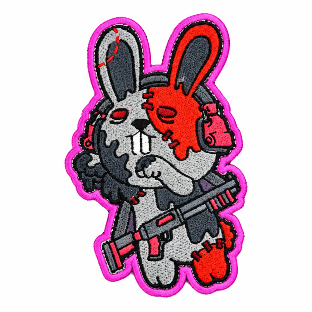 にとろん ゾンビウサギ 特殊ゾンビ部隊 Bangにとろん ミリタリーパッチ! Bienaシリーズ