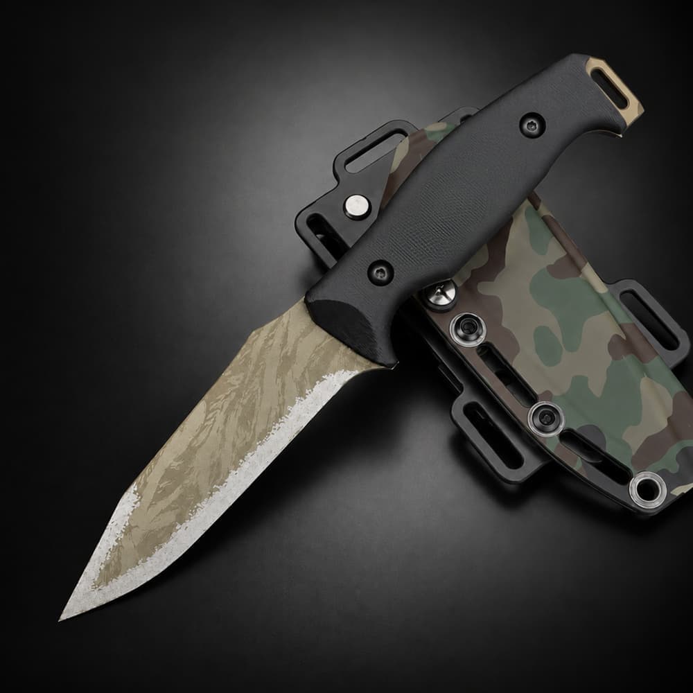 Makkari knives ダイビングナイフ 水闘犬 セレーションなし 6Al-4Vチタン