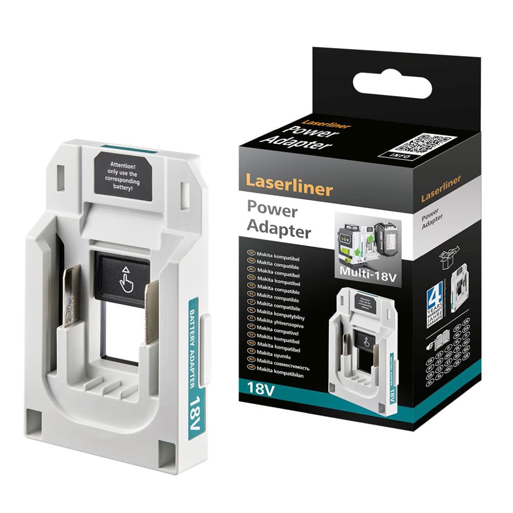 UMAREX Laserliner バッテリーアダプタ マキタ電池用 パワープレーンレーザー対応