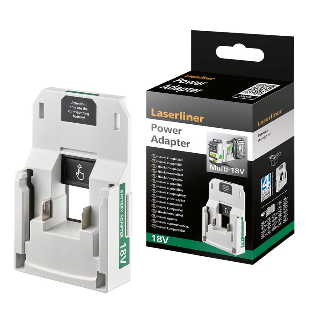UMAREX Laserliner バッテリーアダプタ ハイコーキ電池用 パワープレーンレーザー対応