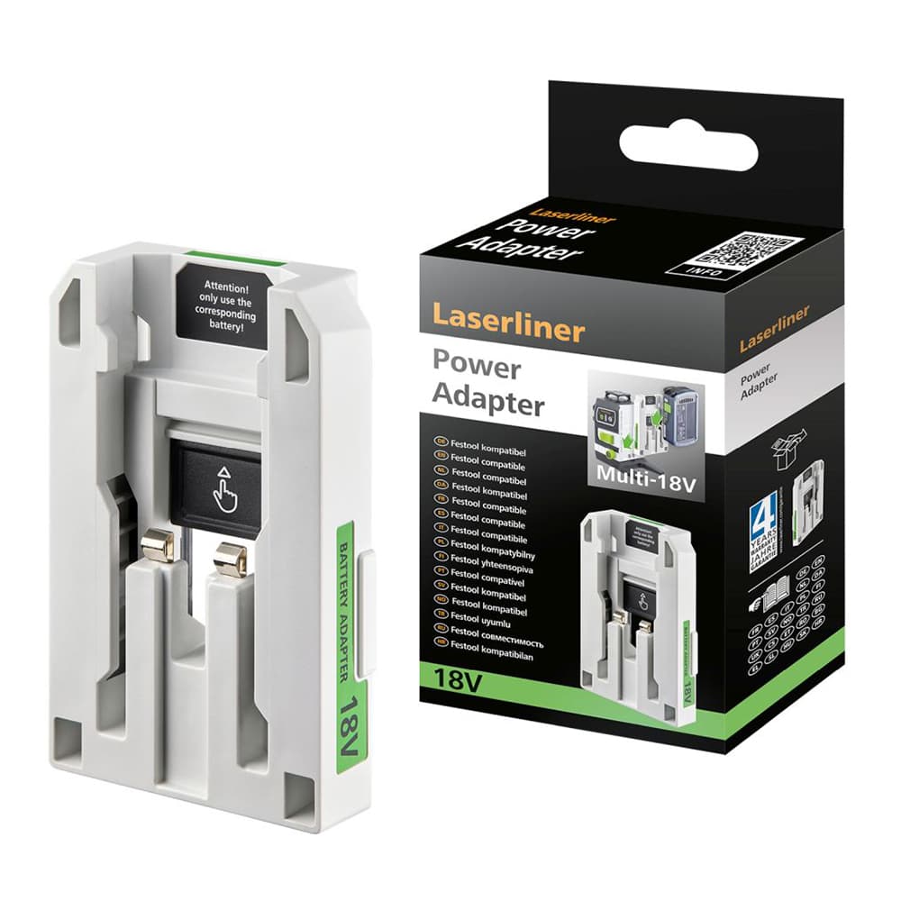 UMAREX Laserliner バッテリーアダプタ フェスツール電池用 パワープレーンレーザー対応
