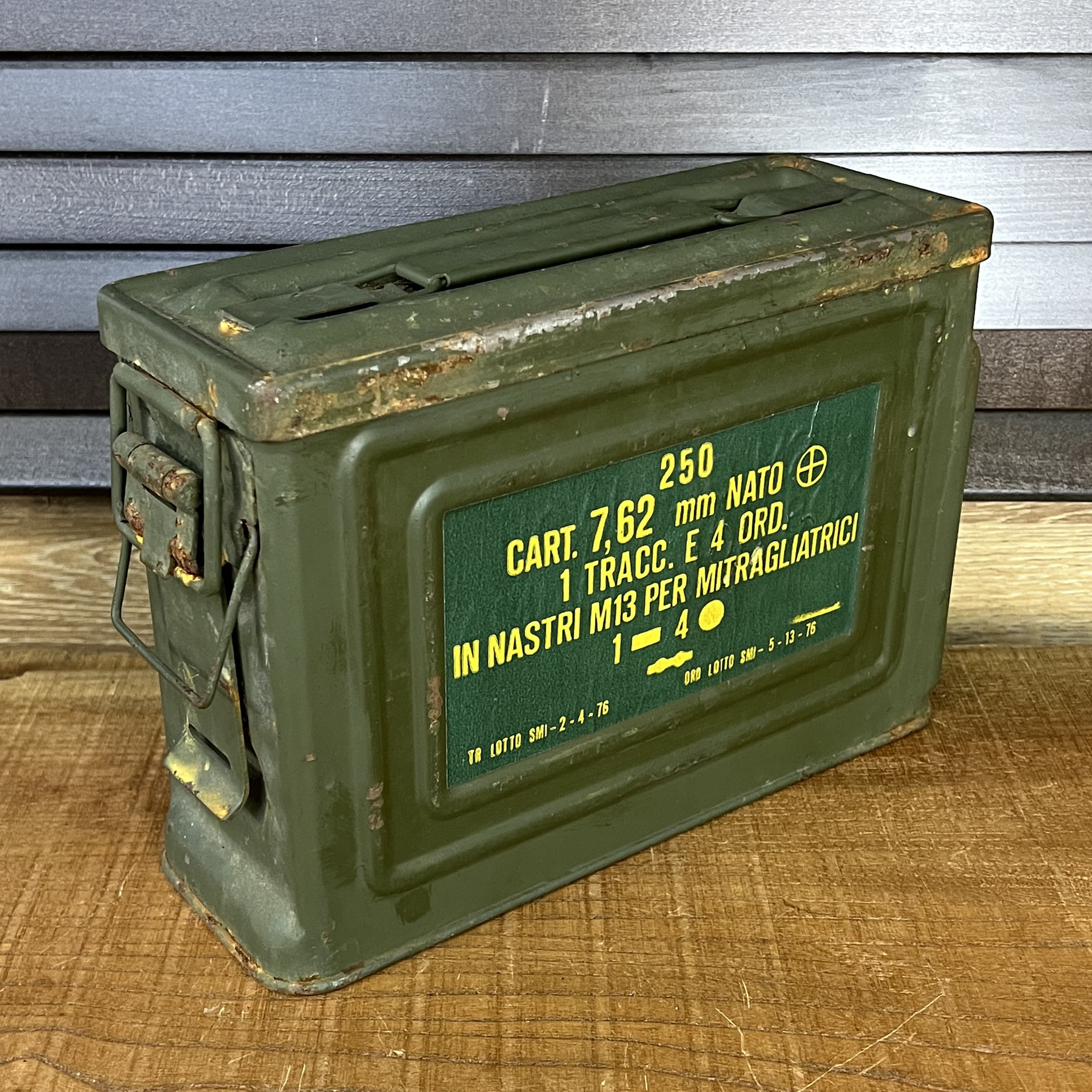 米軍放出品 アモカン WW2 M2 Cal. 30/7.62 NATO 弾薬箱