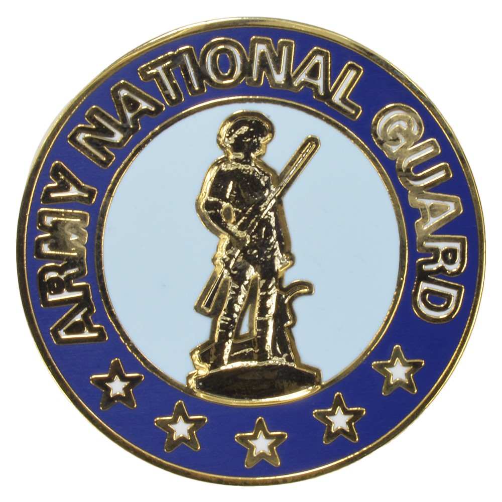 ピンバッジ 陸軍州兵 Army National Guard