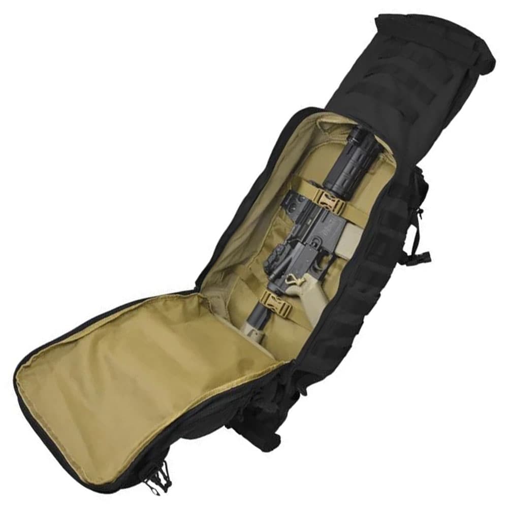 HAZARD4 バックパック Overwatch ライフルキャリー 130cm長物対応 ブラック RFL-OVWC