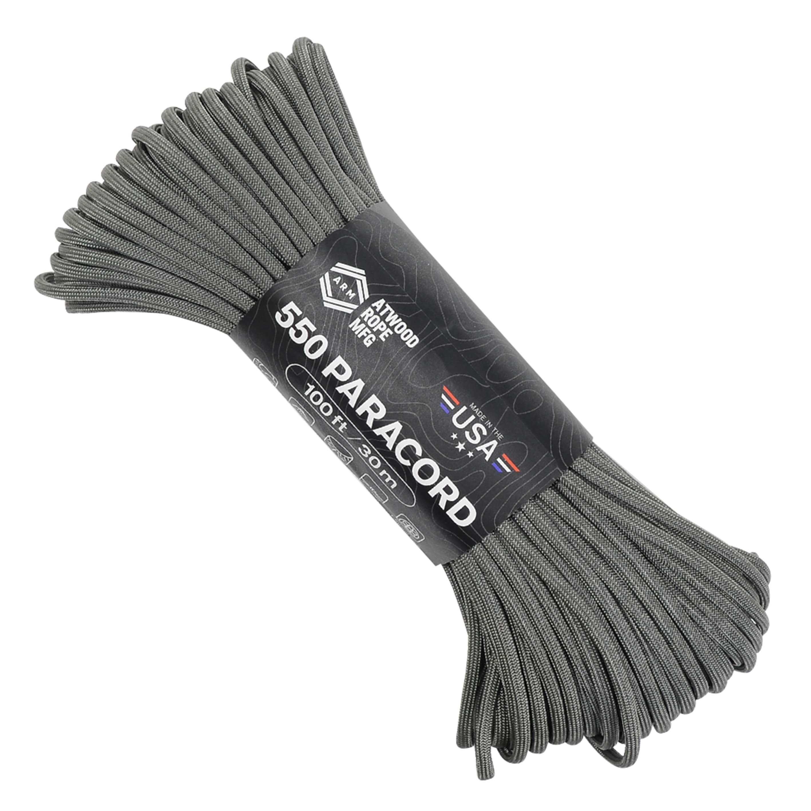 ATWOOD ROPE 550パラコード タイプ3 30m フォリッジ