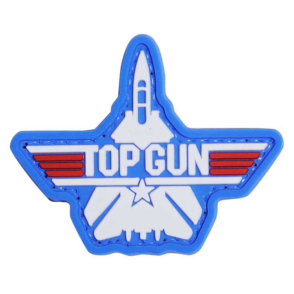SHELLBACK TACTICAL ミリタリーワッペン TOP GUN 戦闘機ロゴ SBT-P10063-RWB
