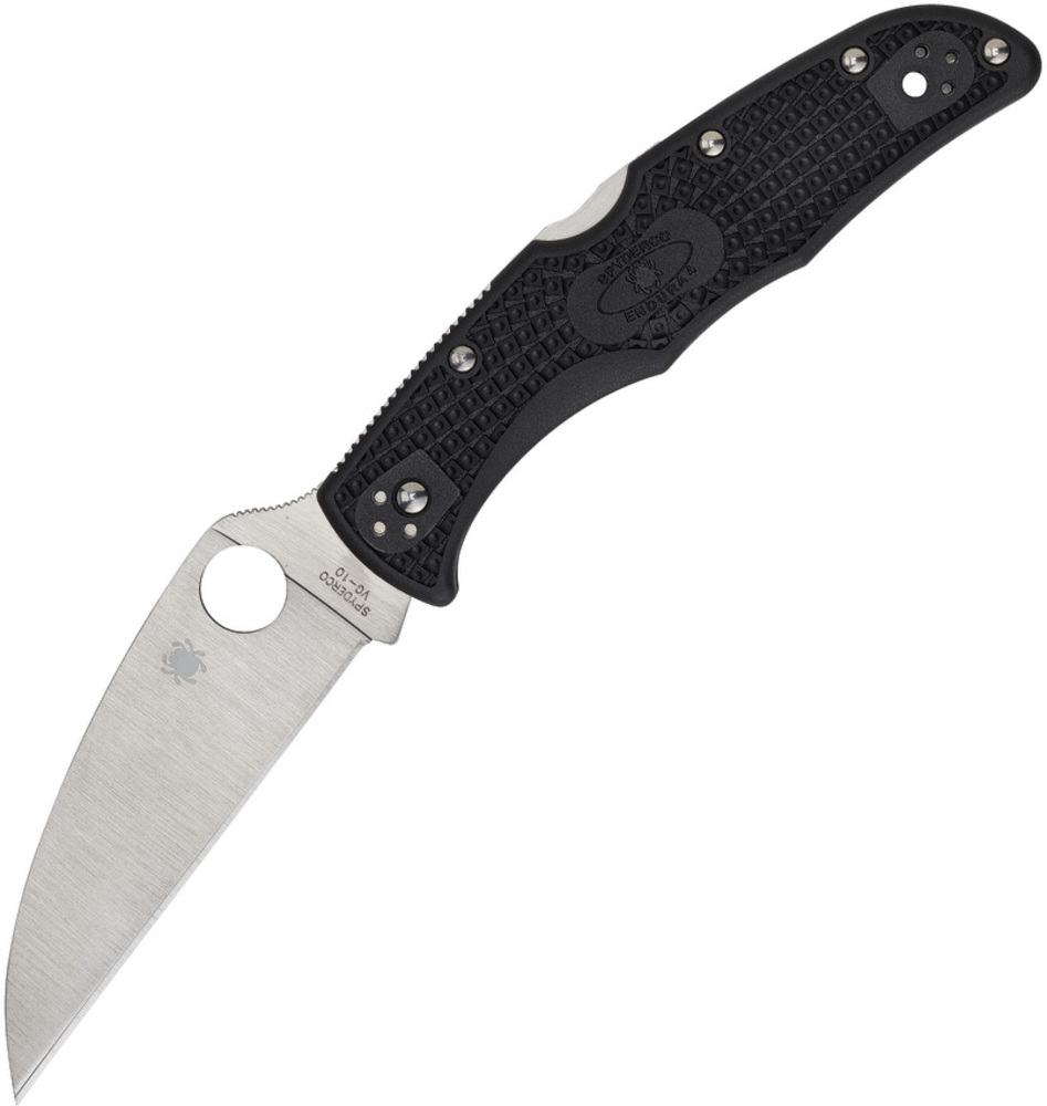 Spyderco 折りたたみナイフ Endura 4 ワーンクリフ VG-10鋼 C10FPWCBK