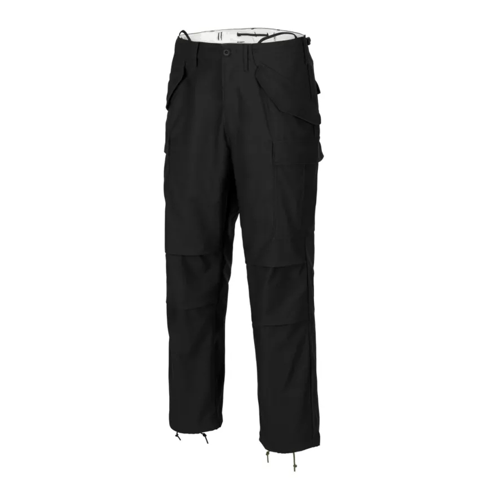 HELIKON-TEX カーゴパンツ M65 NyCoサテン ブラック M／ロング SP-M65-NY-01-C04