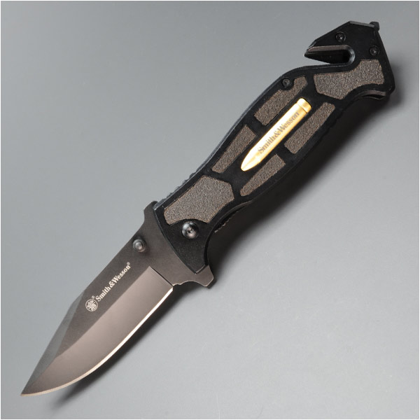 スミス&ウエッソン 折りたたみナイフ ブリットレスキュー CK115