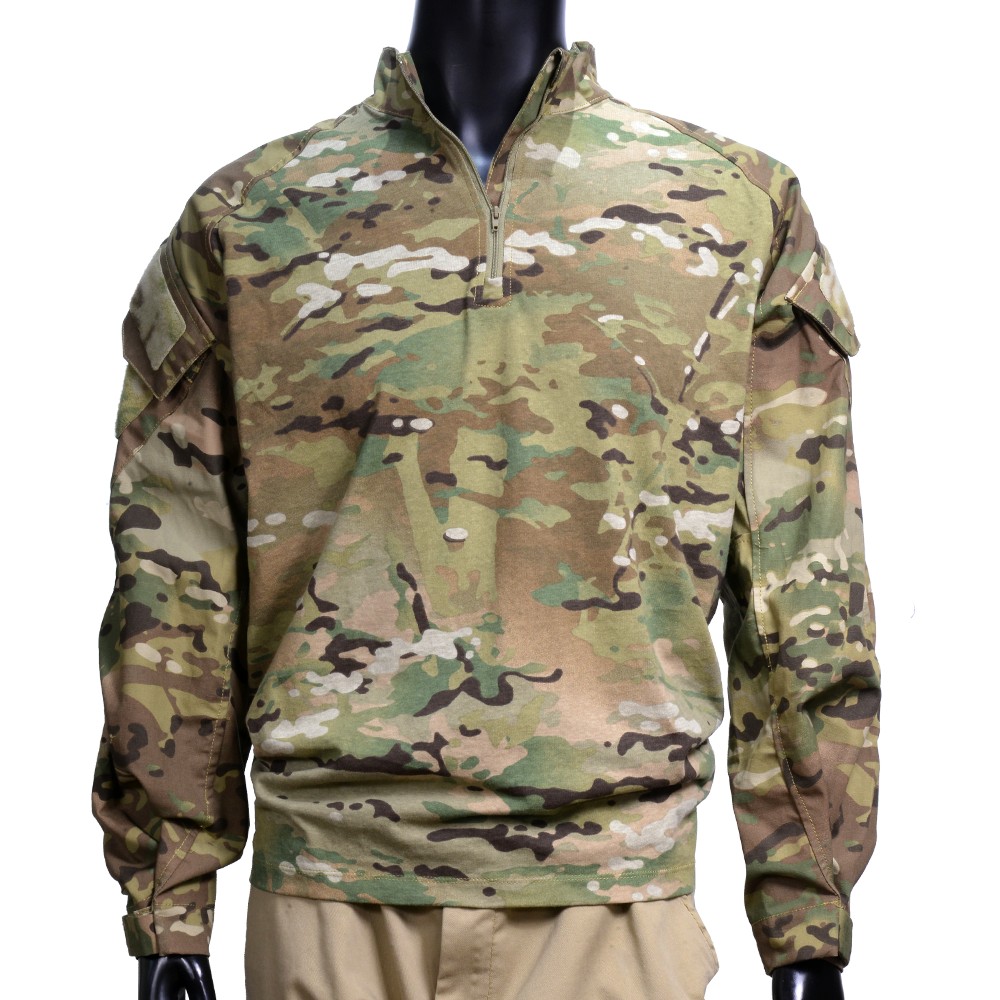 米軍　LE TRU-SPEC マルチカムアリッド　コンバットシャツ　Lサイズ