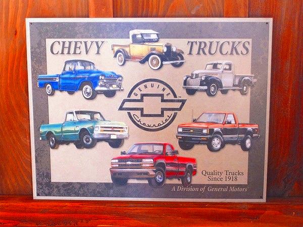 ブリキ看板 シェビー トラック・トリビュート