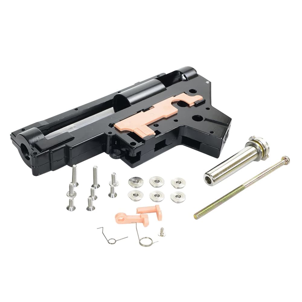 SLONG AIRSOFT 強化ギアボックス ver.2 M4シリーズ 8mm軸受 QDスプリングガイド SL-00-49