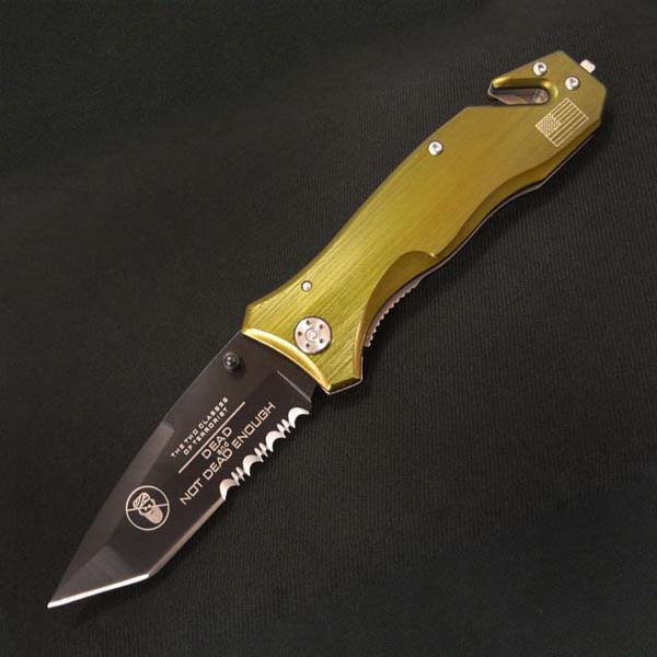 ユナイテッド レスキューナイフ 緑 UC2645