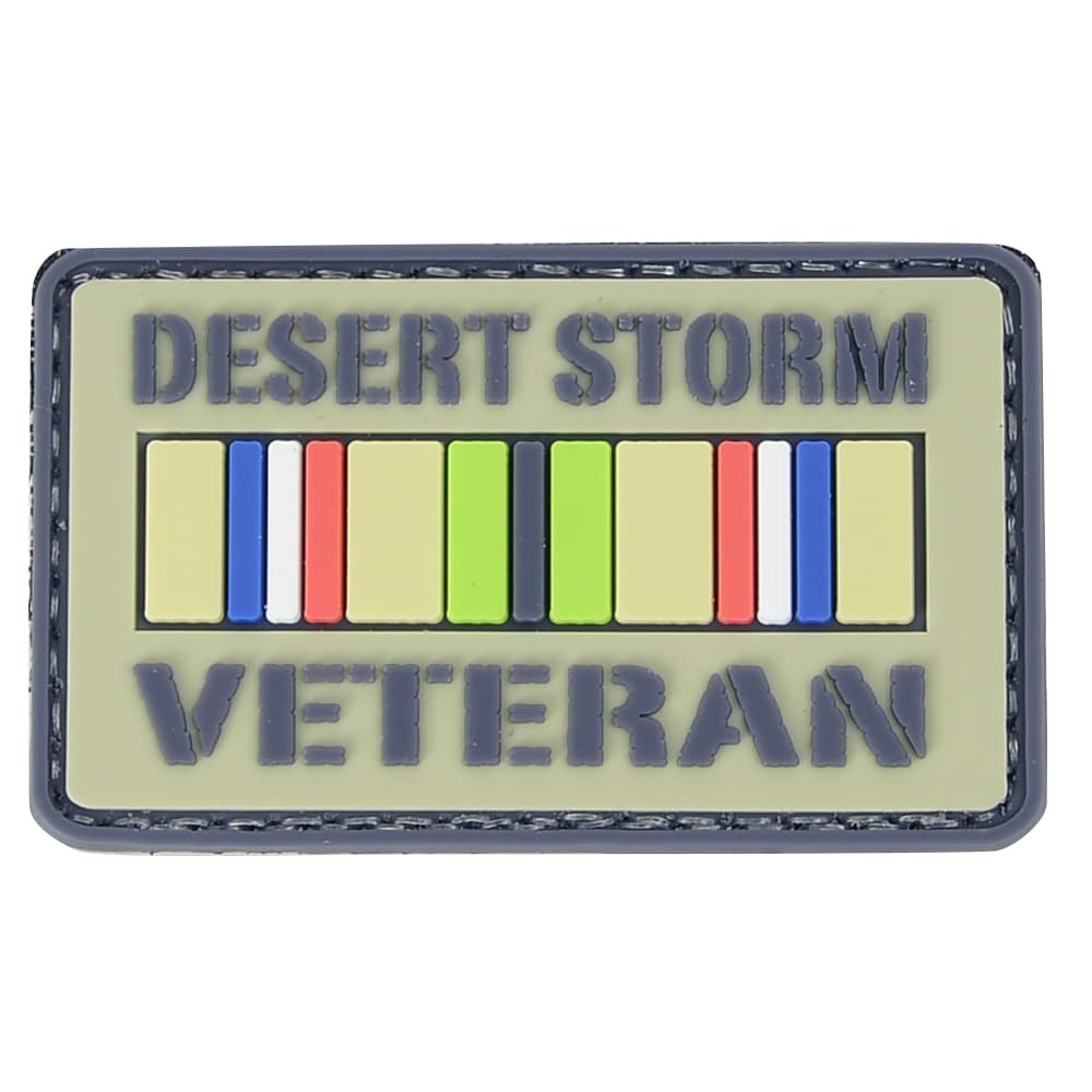 Voodoo Tactical ミリタリーパッチ Desert Storm Veteran 砂漠の嵐作戦 退役軍人 07-0810000000