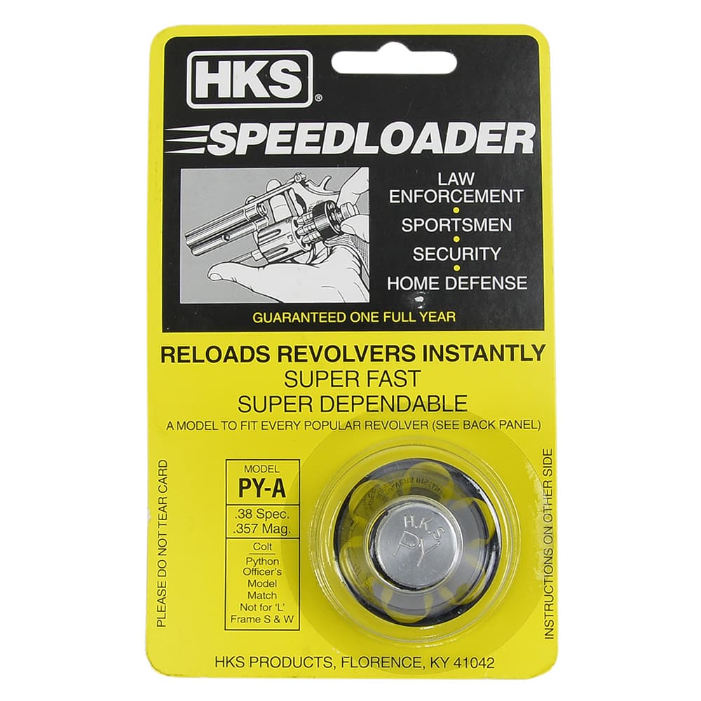 HKS スピードローダー .38/.357 リボルバー 6発 PY-A