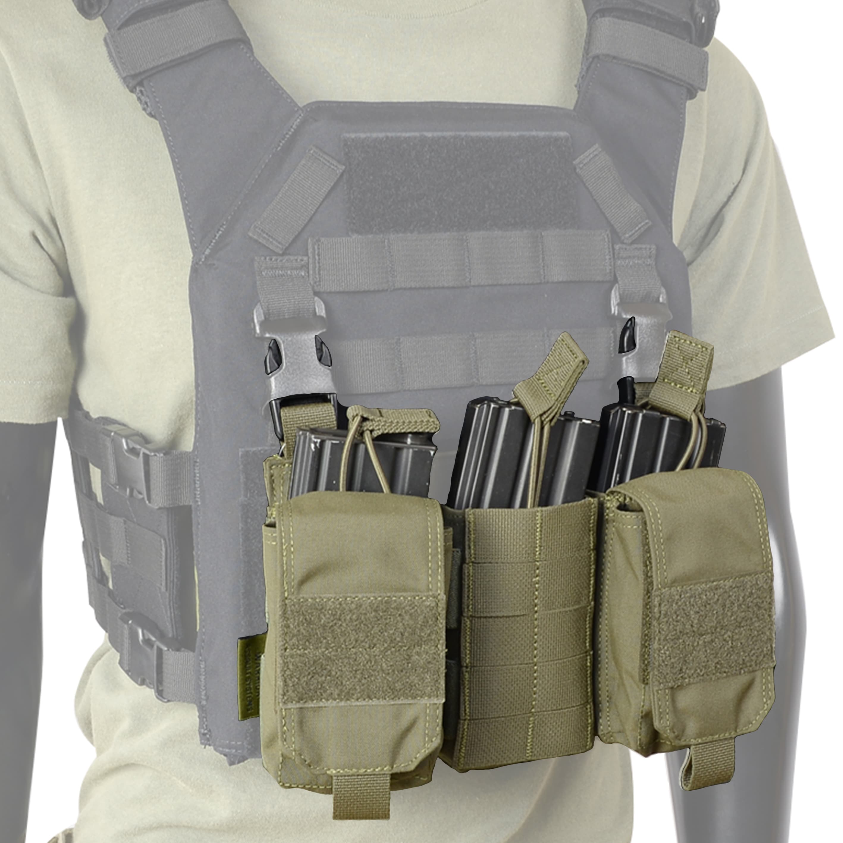 Warrior Assault Systems フロントパネル DFP-MK1 マグポーチ&ユーティリティポーチ