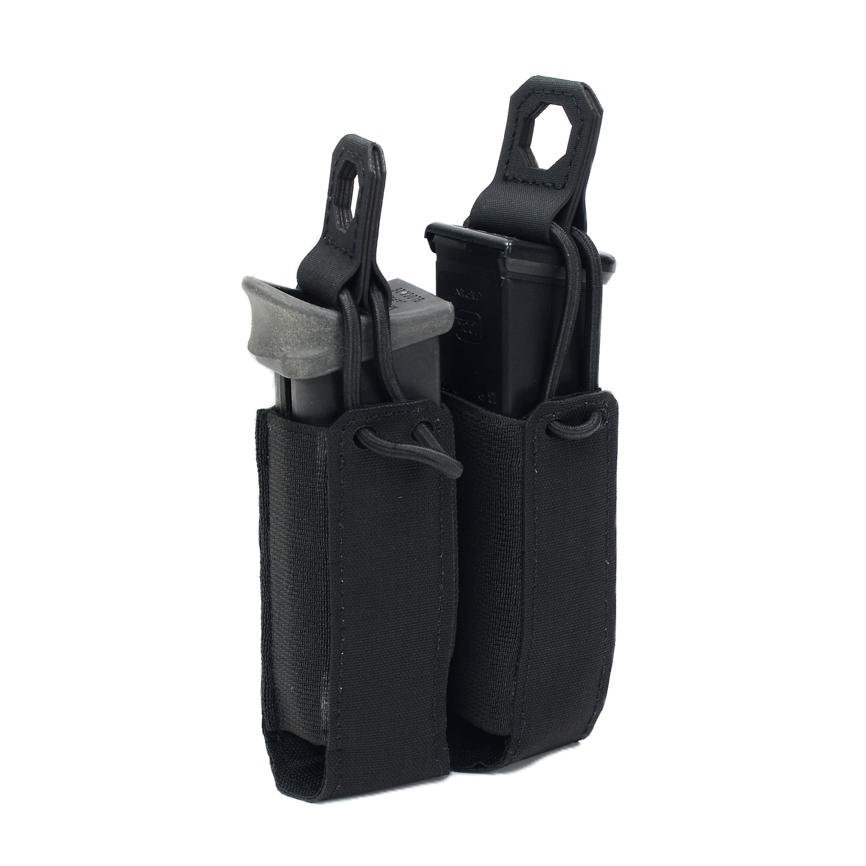 Warrior Assault Systems ピストルマグポーチ Laser Cut ダブルバンジー MOLLE対応 W-LC-DBPP