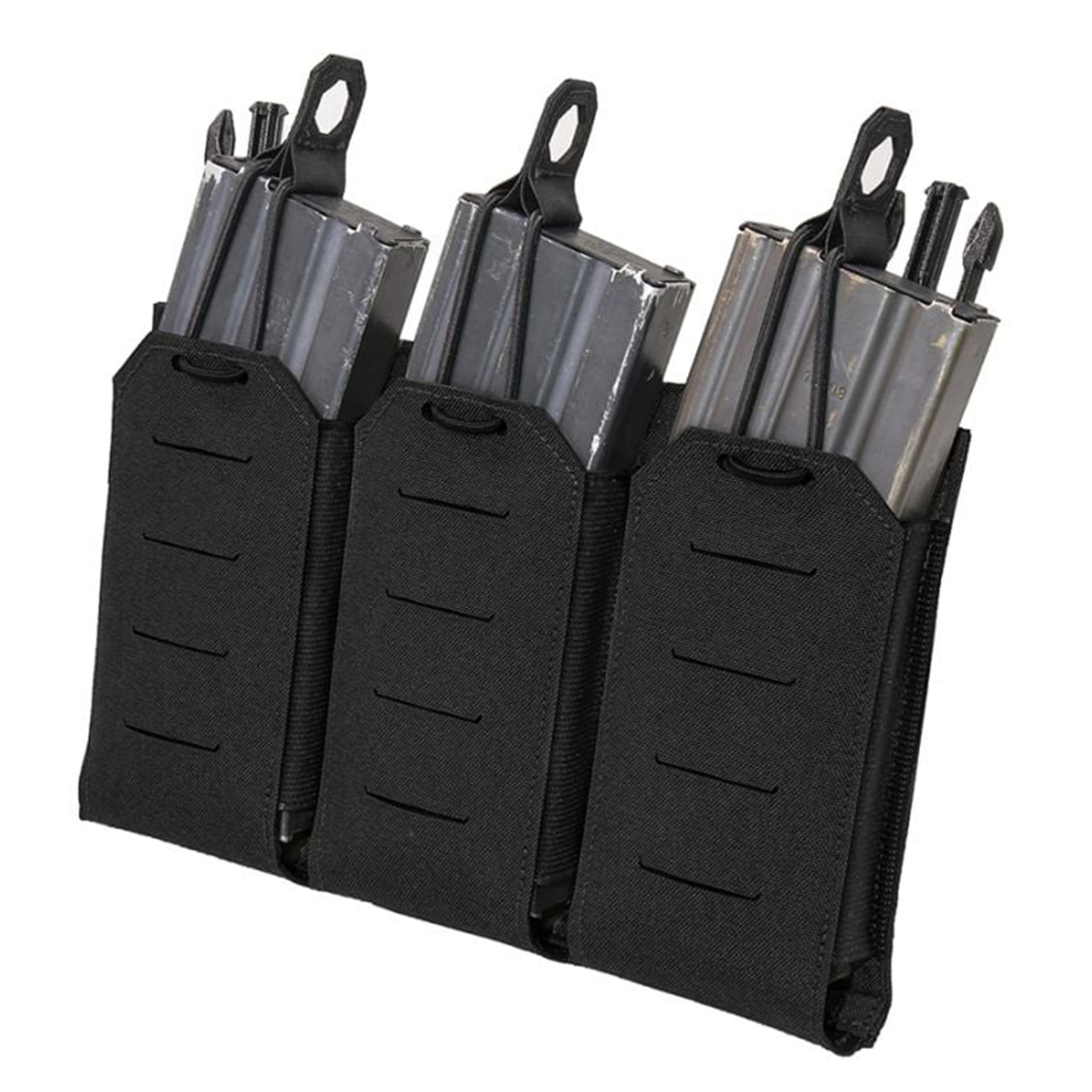 Warrior Assault Systems フロントパネル Laser Cut トリプルバンジー 5.56mm弾マガジン用 W-LC-DFP-TB-556P