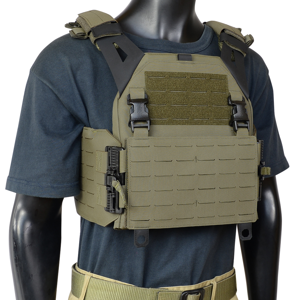 Warrior Assault Systems プレートキャリア LPC V1 レーザーカット W-LC-LPC-V1 ソリッドサイド