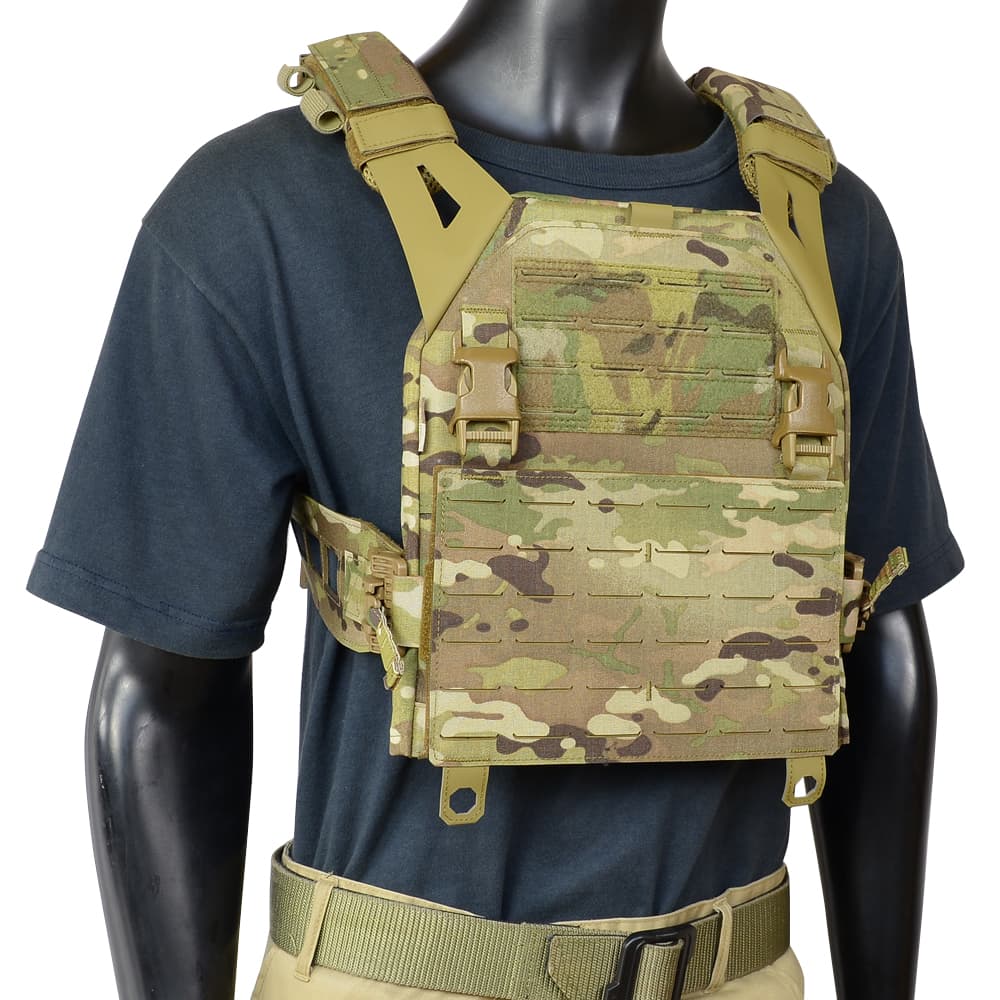 Warrior Assault Systems プレートキャリア LPC V3 レーザーカット W-LC-LPC-V3 スリムラダーサイド