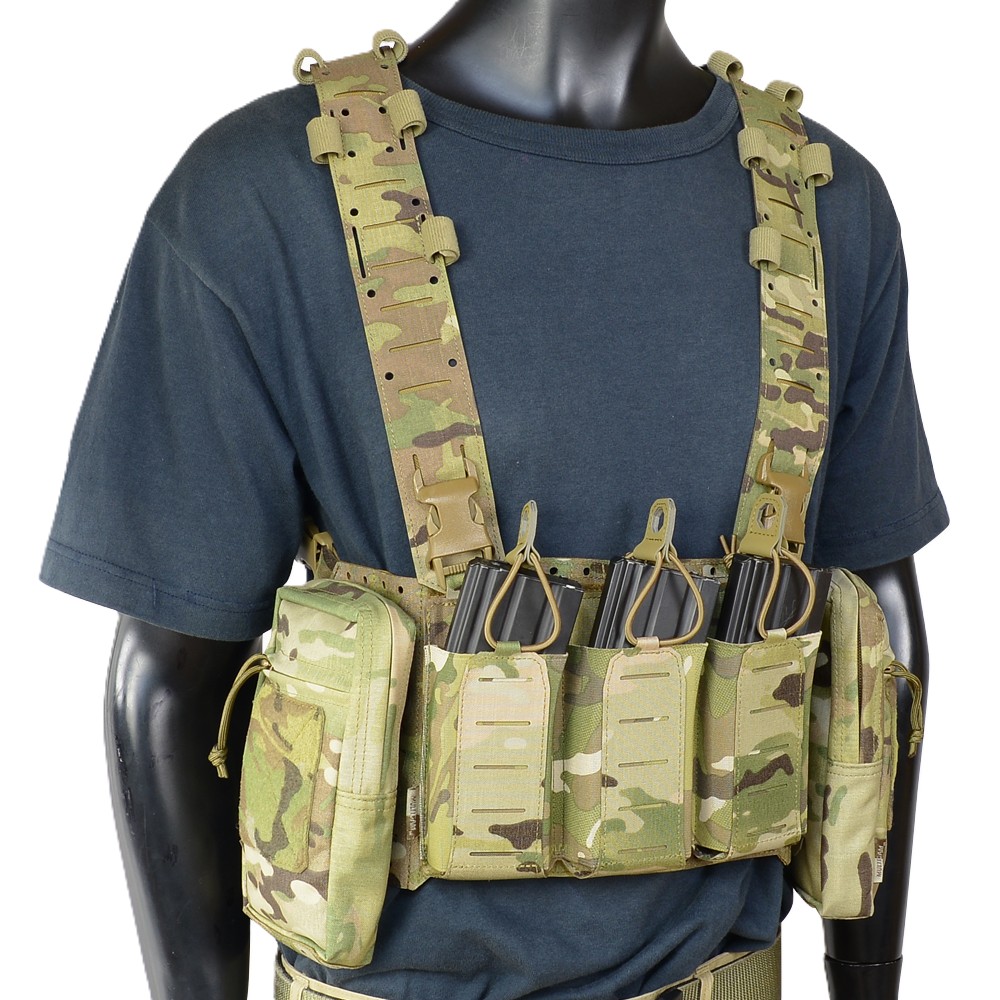 Warrior Assault Systems チェストリグ MCR ハンツマン 標準 W-LC-MCR-TB5-LPE2