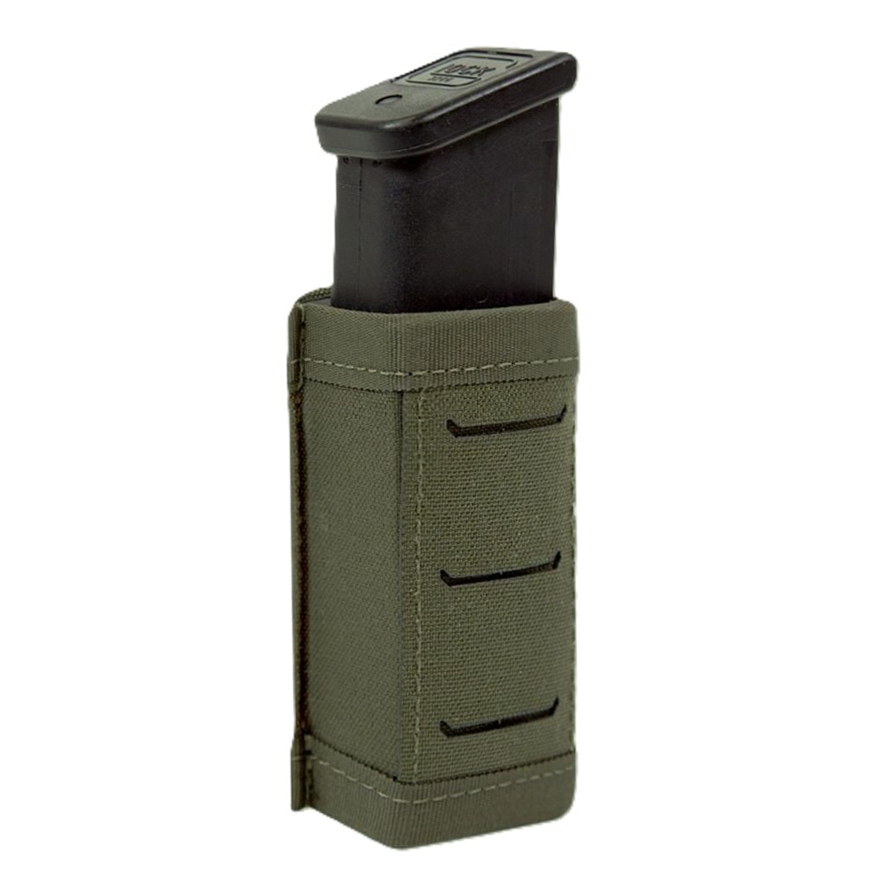 Warrior Assault Systems ピストルマグポーチ Laser Cut シングルスナップ 9mm ショート W-LC-SSMP-9-S