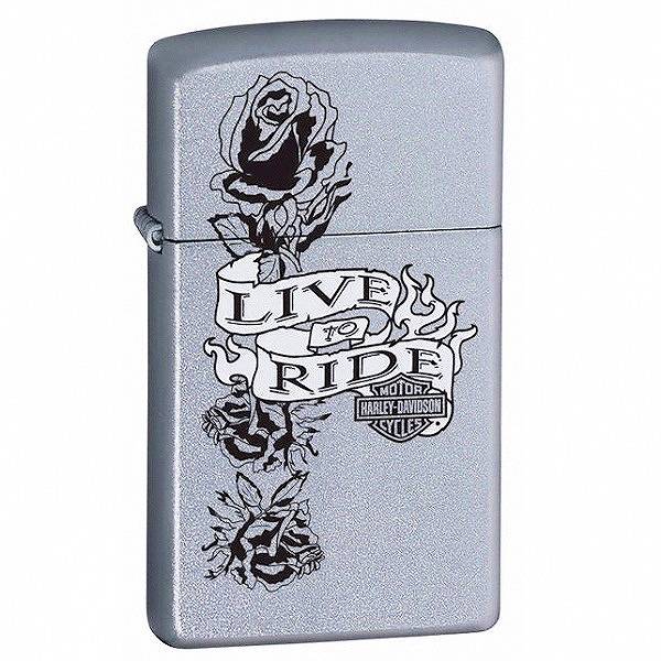ZIPPO ハレーダビッドソン LIVE to RIDE 24008 サテンクローム