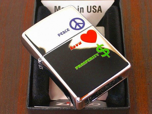 ZIPPO ピース ラブ フィロソフィー 24714