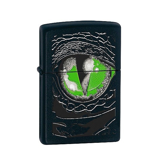 ZIPPO レプタイルアイ 24719 マットブラック