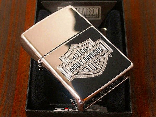 ZIPPO バー&シールド ハイポリッシュ 24776