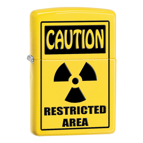 ZIPPO 28318 CAUTION マットイエロー