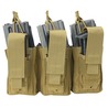 CONDOR ライフル&拳銃用マグポーチ GEN II カンガルー M4/9mm/M1911 トリプル 191233