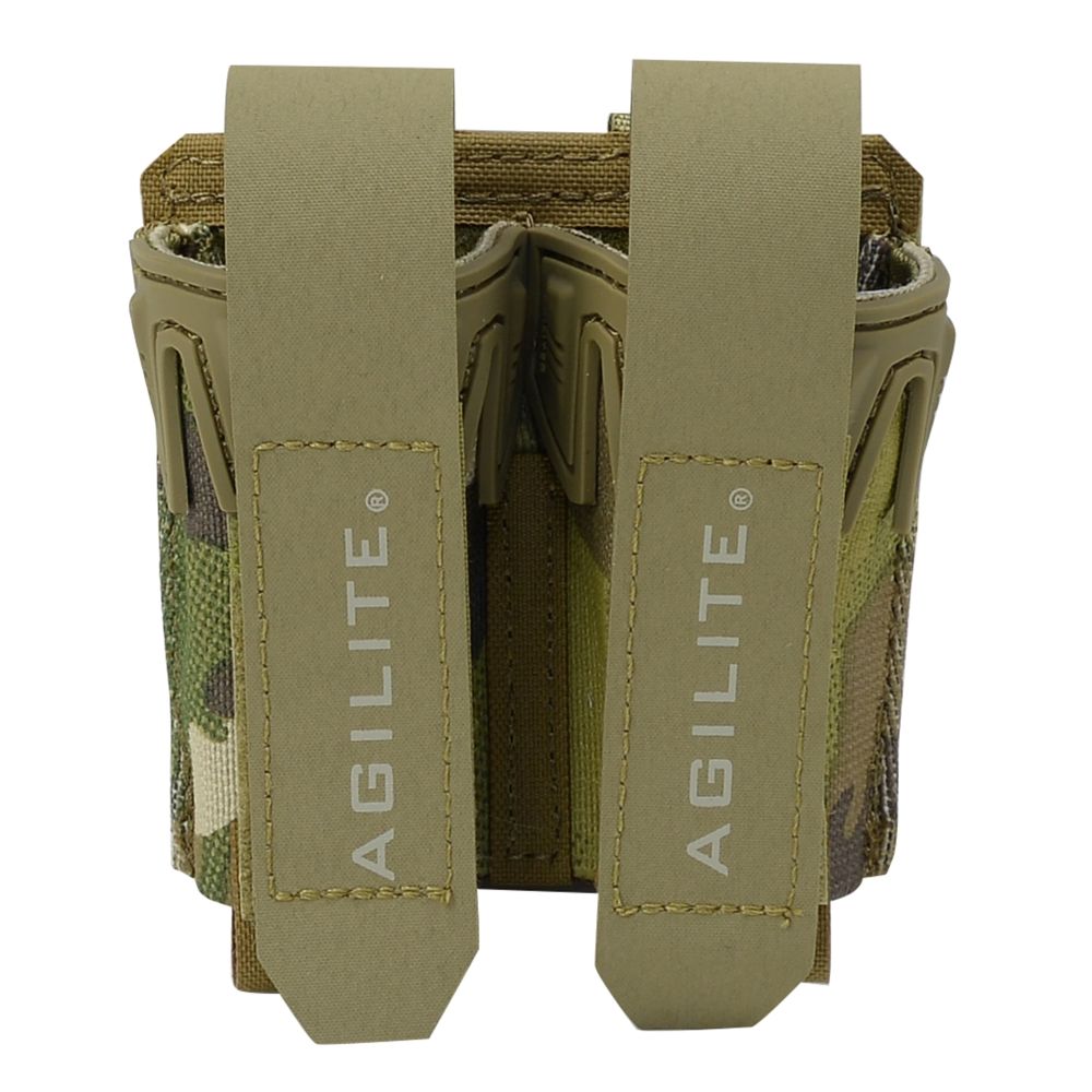 AGILITE ピストルマガジンポーチ PINCER 9mm拳銃 ダブル 8047