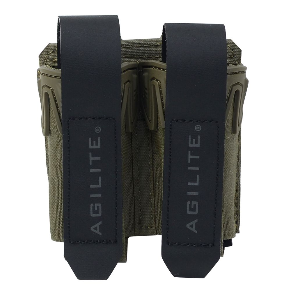 AGILITE ピストルマガジンポーチ PINCER 9mm拳銃 ダブル 8047